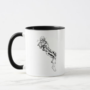 Mug Corps rouges de lanterne - rage se penchant 3