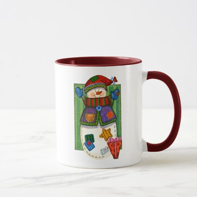Mug Corrections de bonhomme de neige (Droite)