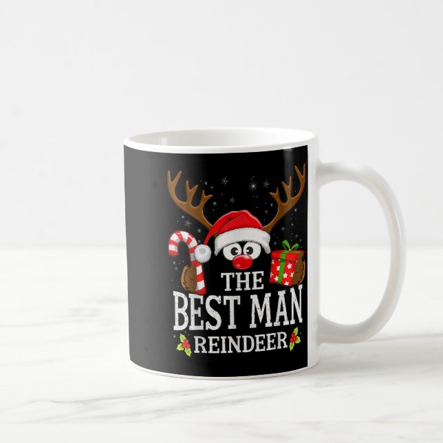 Mug Correspondance de Noël avec l'homme famille de ren (Droite)