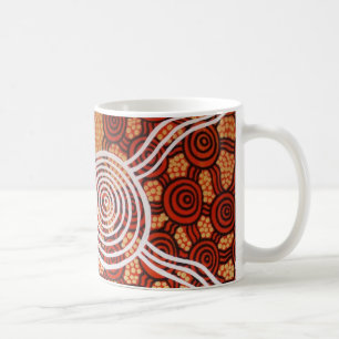 Mug Corroboree II Art autochtone