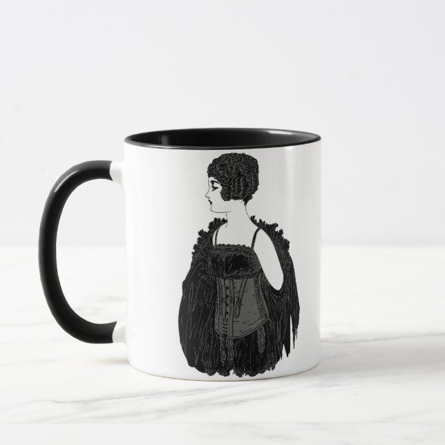 Mug Corse vintage Flapper (Gauche)
