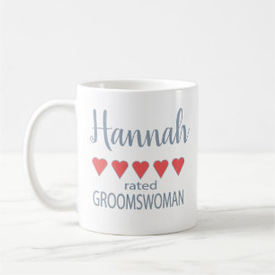 Mug Cortège de mariage et de noce 5 Demoiselle d'honne
