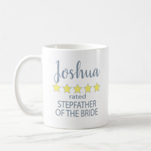 Mug Cortège de mariage et de noce 5 étoiles Beau-père 
