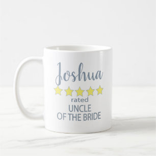 Mug Cortège de mariage et de noce 5 étoiles Oncle de l