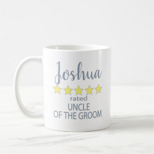 Mug Cortège de Mariage et de Noce 5 Étoiles Oncle du M
