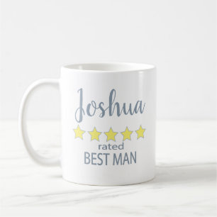 Mug Cortège de mariage et de noce 5 étoiles témoin de 