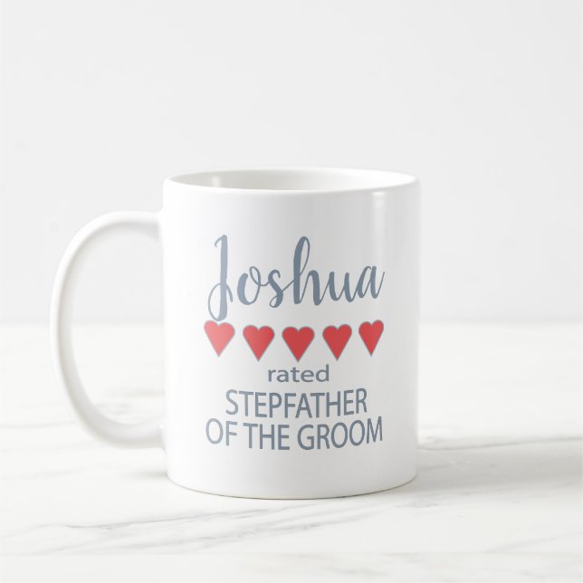 Mug Cortège de mariage et de noce 5 Père de substituti (Gauche)