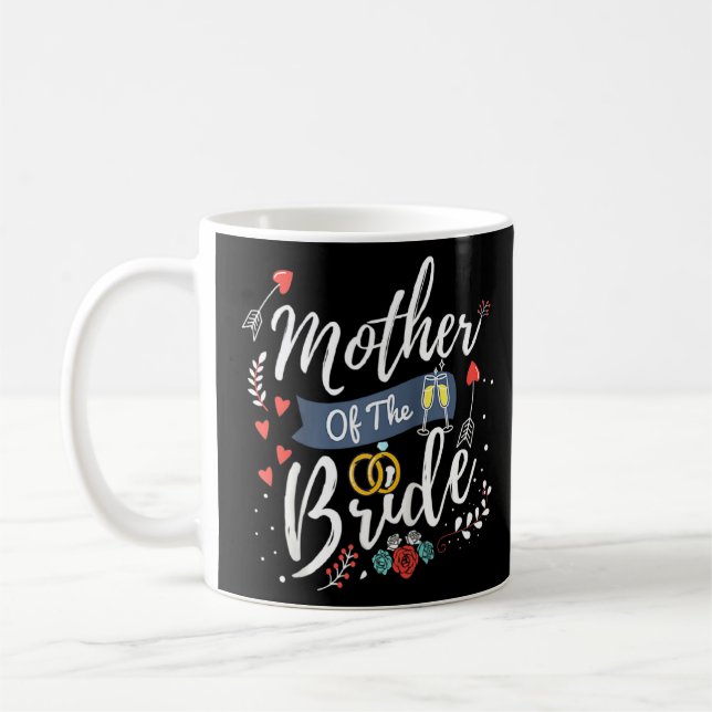 Mug Cortège de mariage pour maman Mère adorable de la  (Gauche)