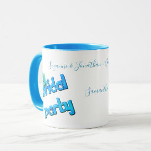 Mug Cortège de Mariée Cute Mariage Personnalisé 