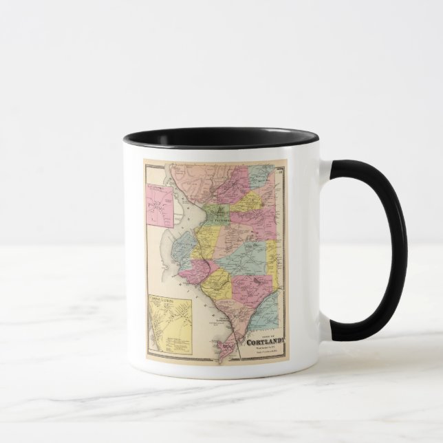 Mug Cortlandt, ville (Droite)