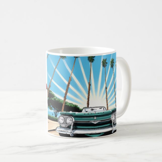 Mug Corvair Pop Art (Devant droit)