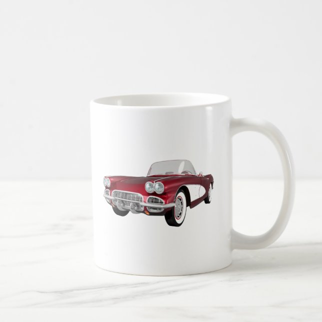 Mug Corvette 1961 C1 : La sucrerie Apple finissent : (Droite)