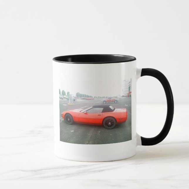 Mug Corvette convertible rouge (Droite)