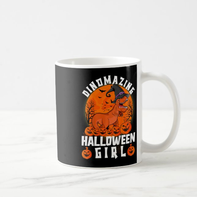 Mug Cos Dinomazing Halloween Fille Dinosaure (Droite)