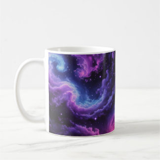 Mug Cosmic Galaxy Nebula Abstract Space Art Design