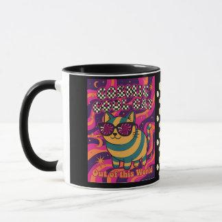 Mug Cosmic Glacière Cat Retro - 80s/90s Style de dessi