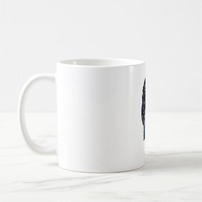 Mug Cosmo Chien astronaute Chien Space Chien (Gauche)