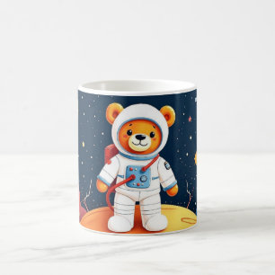 Mug Cosmonaute Teddy Glowscape