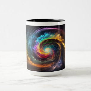 Mug Cosmos arc-en-ciel