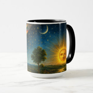 Mug Cosmos Céleste Dérivé de la Gravure de Flammarion