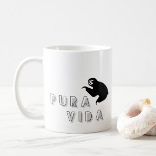 Mug Costa Rica Pura Vida Sloth