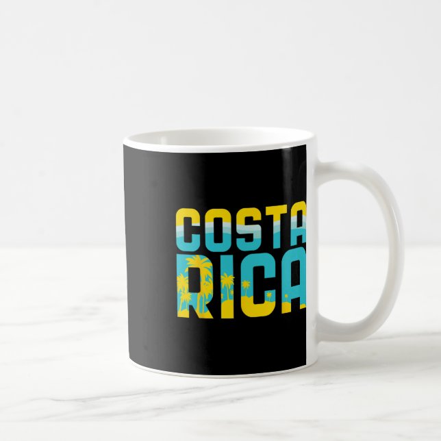 Mug Costa Rica T Shirt Vacation Souvenir Travel Gift  (Droite)