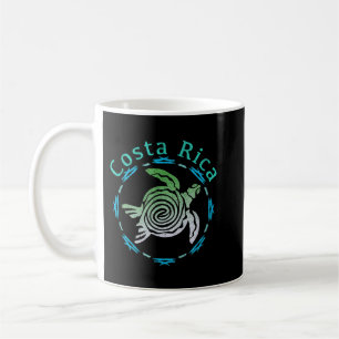 Mug Costa Rica Tee Tortue Tribale Vintage