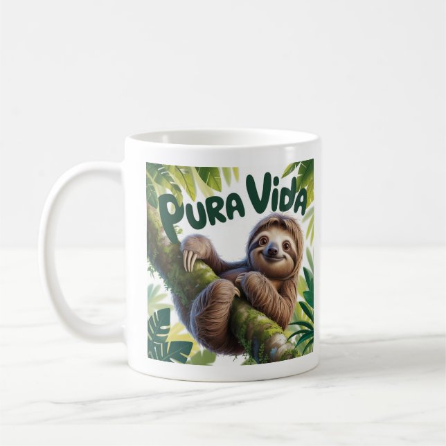 Mug Costa Rican Sloth Bear (Gauche)