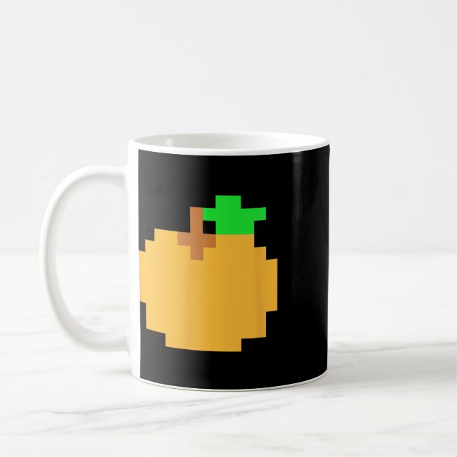 Mug Costume assorti de jeu vidéo d'arcade 8 bits Orang (Gauche)