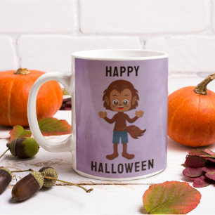 Mug Costume d’Halloween pour enfants Werewolf Nom pers