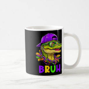 Mug Costume de Carnaval Mardi Gras Alligator Bruh pour