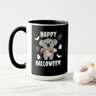 Mug Costume de chaume Citrouille d'Halloween Koala Hap