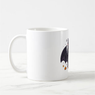 Mug Costume de Chauve-Souris pour Chat Noir Mignon Art