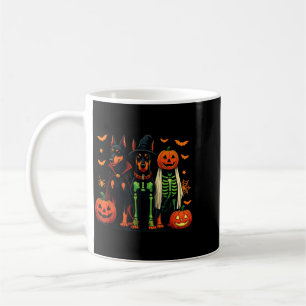 Mug Costume de chien drôle de sorcière fantôme momie D