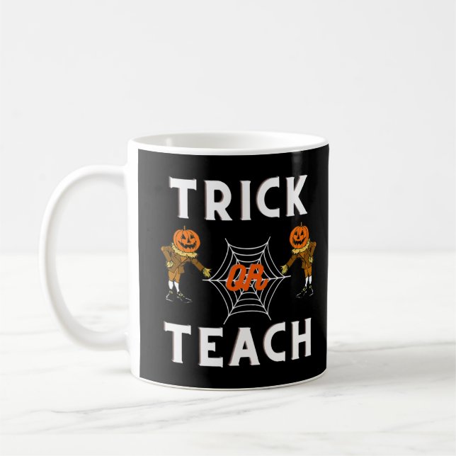 Mug Costume de classe Halloween Trick ou Teach School (Gauche)