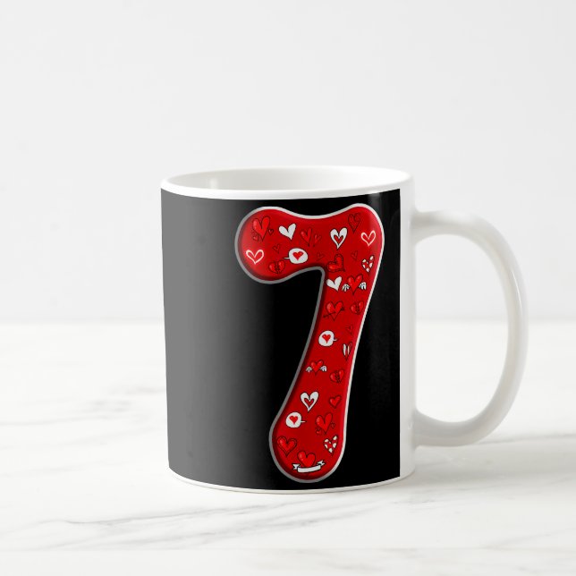 Mug Costume de couple Duo 67 Mème Six Sept Numéro 7 Va (Droite)