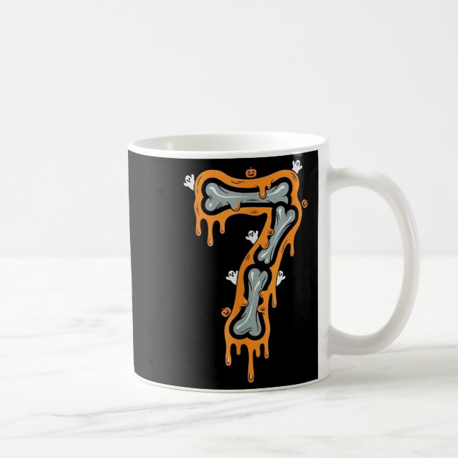 Mug Costume de couple pour Halloween Six Seven Meme 6  (Droite)