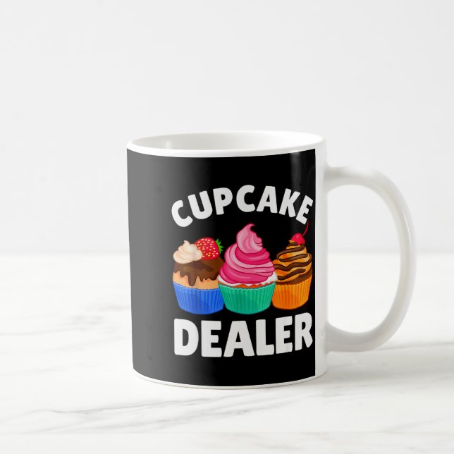 Mug Costume de Cupcake Cool Pour Hommes Femmes Cupcake (Droite)