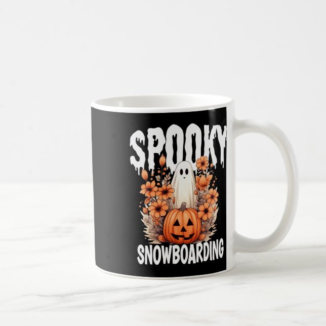 Mug Costume de famille Halloween Snowboard (Droite)