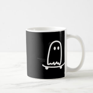 Mug Costume de fantôme de skateboard Halloween drôle d