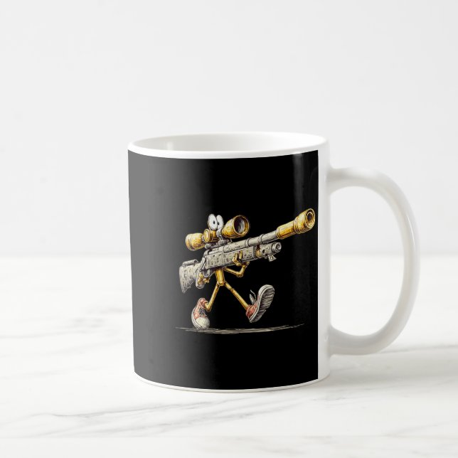 Mug Costume de fusil à marche pour tireur d'élite de p (Droite)