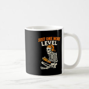 Mug Costume de gamer squelette d'Halloween de jeu vidé