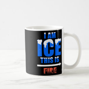 Mug Costume De Glace Et De Feu Drôle Halloween Famille