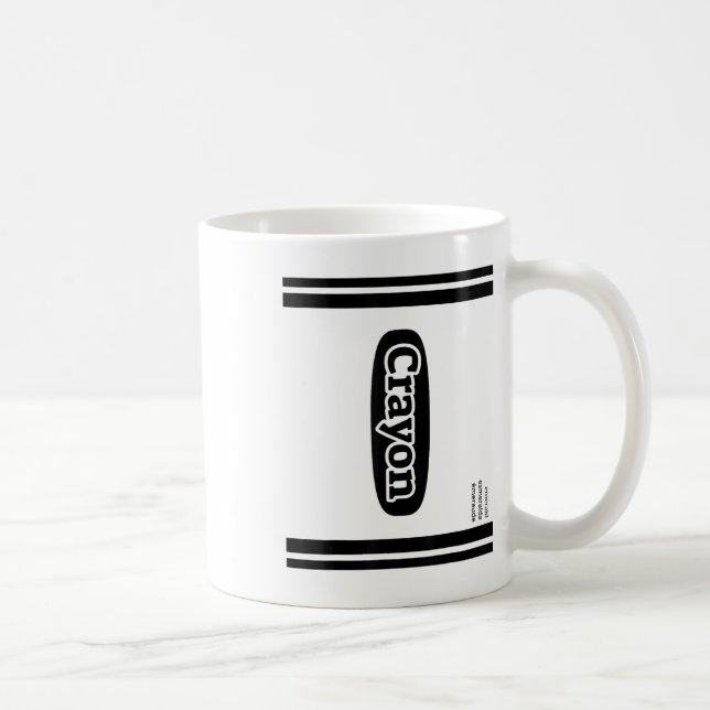 Mug Costume de groupe vert émeraude Crayon (Droite)