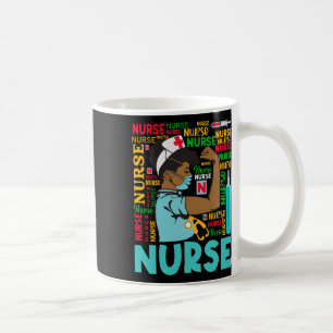 Mug Costume de infirmière noire Dy pour femmes Mois de