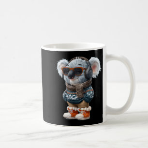 Mug Costume de koala avec casque drôle pour les amateu