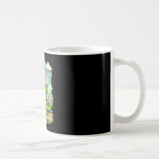 Mug Costume de lapin T-rex tenue de Pâques pour garçon (Droite)