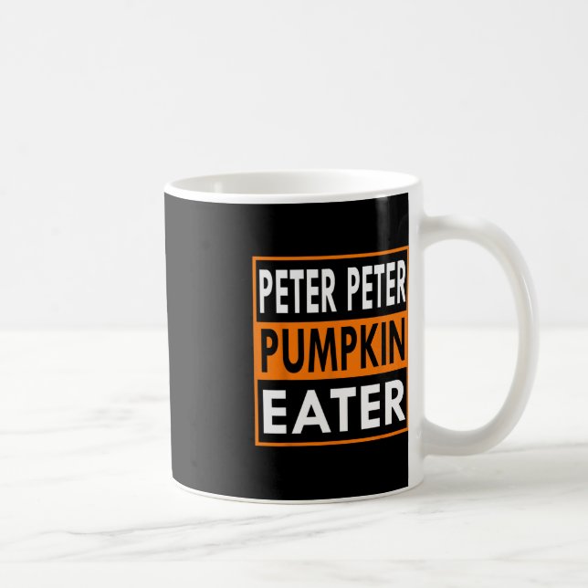 Mug Costume de mangeur Peter Citrouille pour les coupl (Droite)