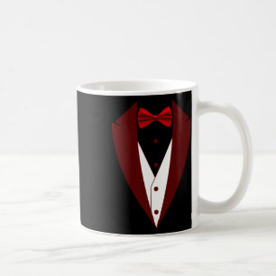 Mug Costume de marié de Halloween drôle avec noeud pap
