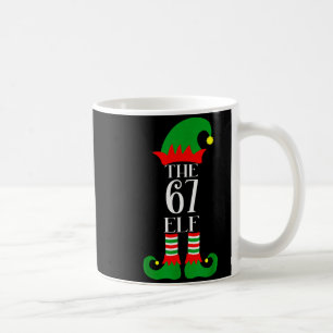 Mug Costume de Noël de lutin 67 Pyjama 67 Mème Gen Alp